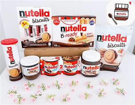 nutella products.